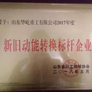 新舊動能轉換標桿企業(yè)